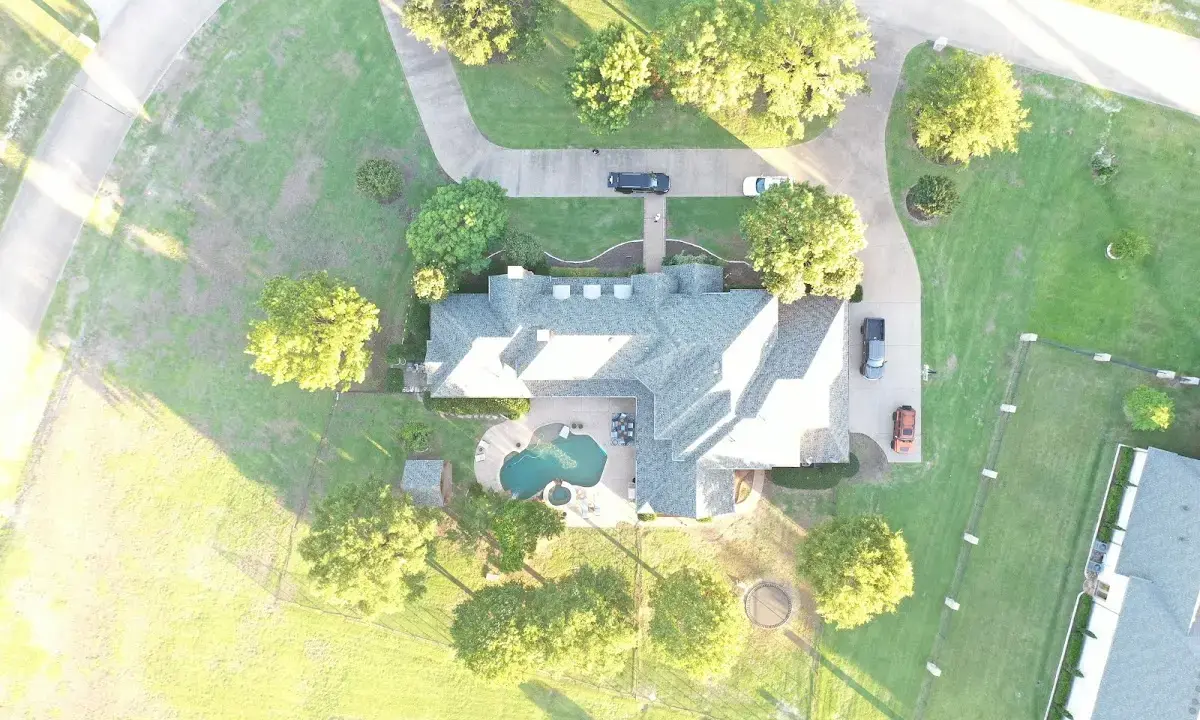 New shingle roof installation on a home in Hondo